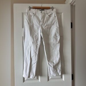 DKNY Classic White Jeans